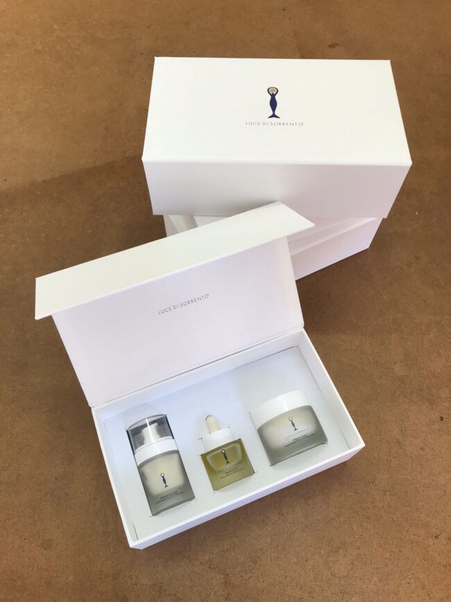 Emilio Scolari packaging premium agenti di commercio profumi artigianale made in italy scatole couvette calamite