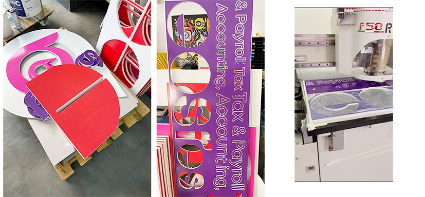 logo azienda fresa taglio cnc vettoriale insegna scritta personalizzata