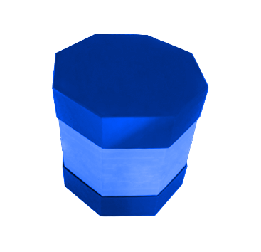 scatole ottagonali Mockup Prototipo artigianale packaging panettone lusso natale